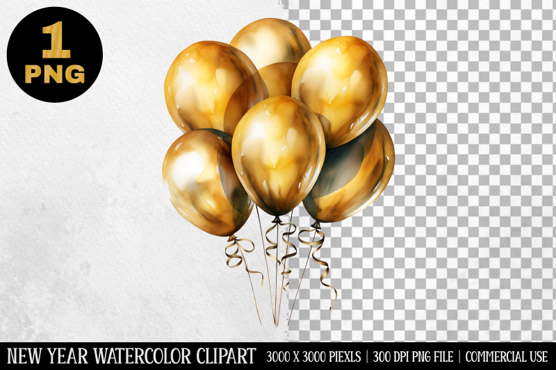 watercolor-gold-balloons-clipart-new-year-clipart