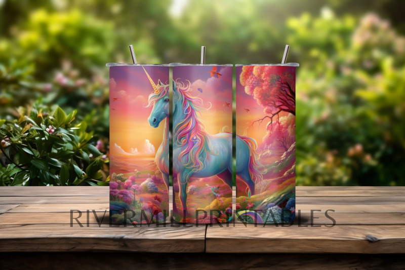 unicorn-20-oz-tumbler-wrap-png