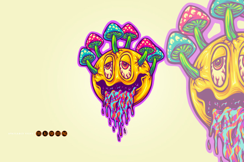 funky-fungi-dripping-magic-psychedelic-emoji