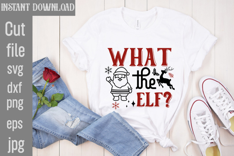 what-the-elf-svg-cut-file-funny-christmas-shirt-cut-file-for-cricut-c