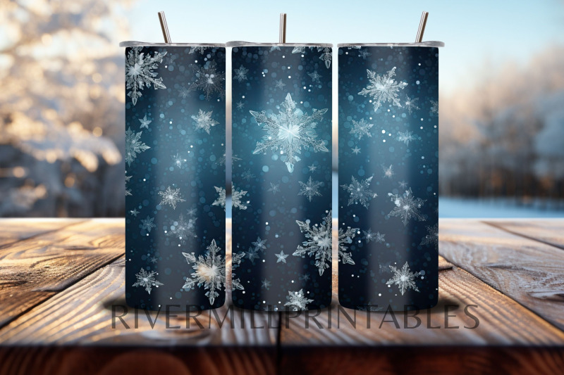 snowflakes-20-oz-tumbler-wrap-png