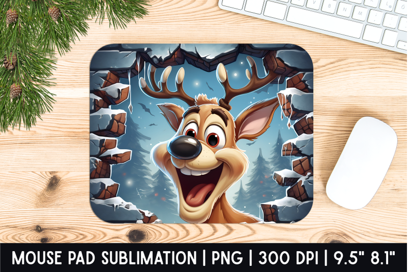 deer-mouse-pad-sublimation-designs-mousepad