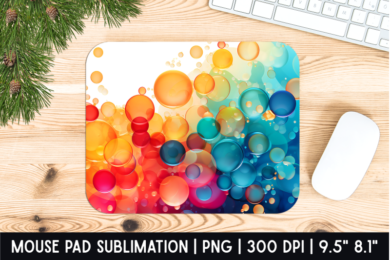 bubbles-mouse-pad-sublimation-designs-mousepad