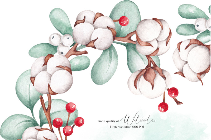 cotton-eucalyptus-heart-frame-wreath