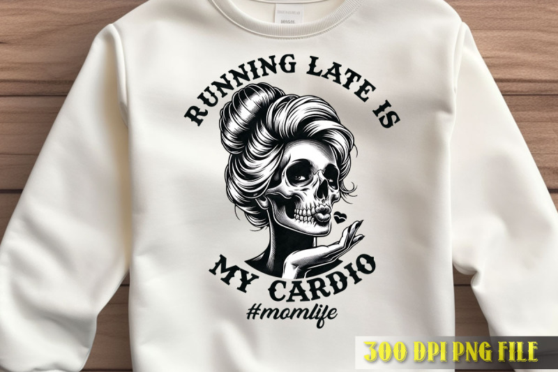 cardio-running-late-mom-quote