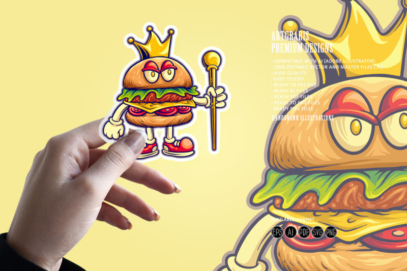 funky-funny-burger-crown