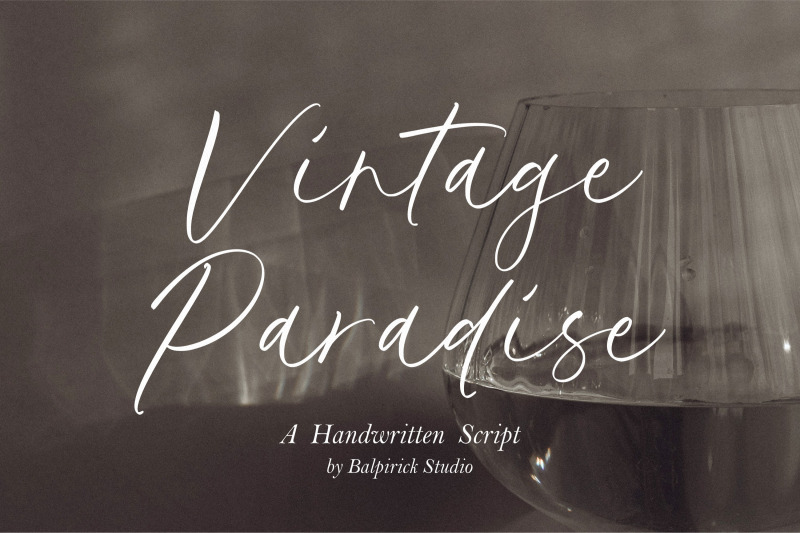 vintage-paradise-font