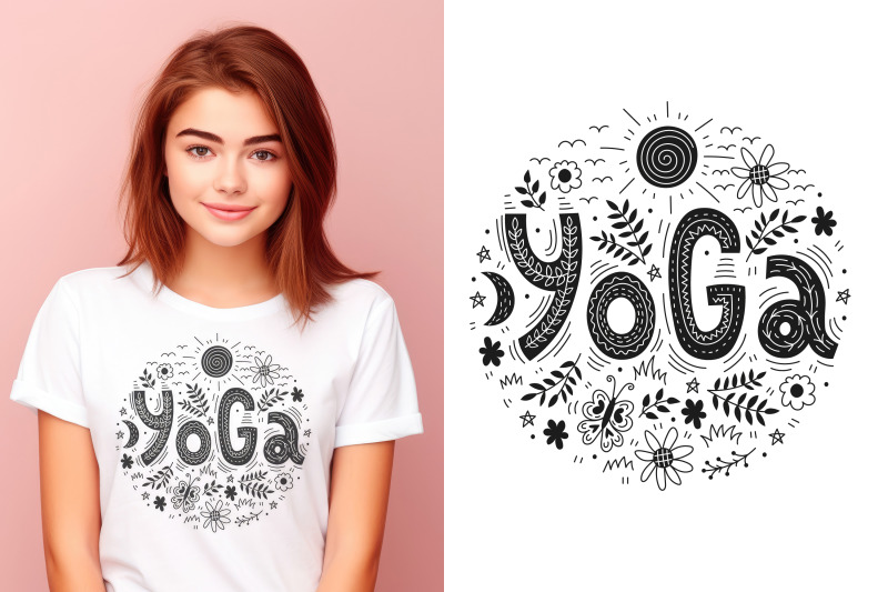 yoga-doodle-lettering
