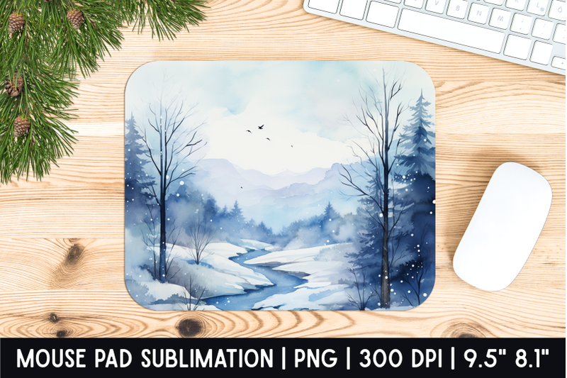 snow-mouse-pad-sublimation-designs-mousepad