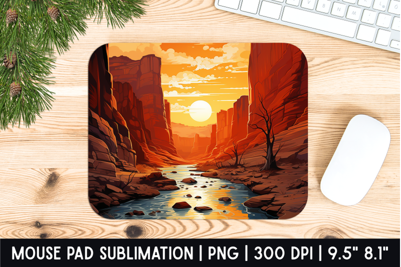 sunset-mouse-pad-sublimation-designs-mousepad