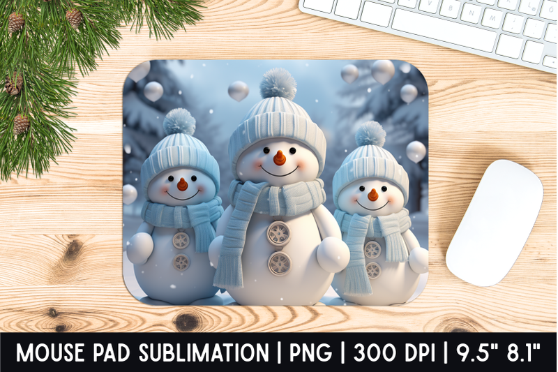 snowman-mouse-pad-sublimation-designs-mousepad