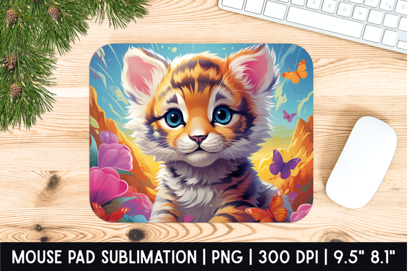 lion-mouse-pad-sublimation-designs-mousepad