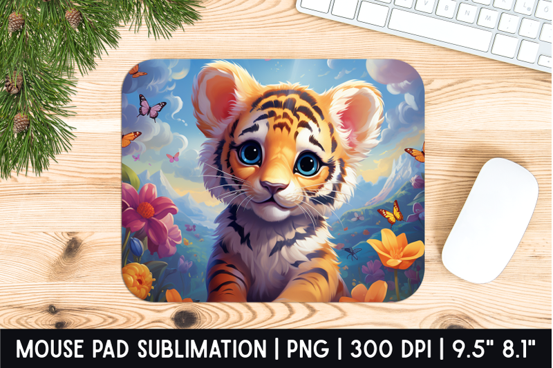 lion-mouse-pad-sublimation-designs-mousepad