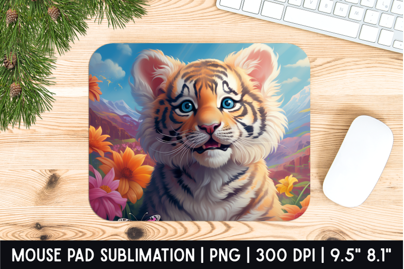 lion-mouse-pad-sublimation-designs-mousepad