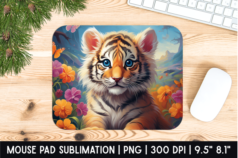 lion-mouse-pad-sublimation-designs-mousepad