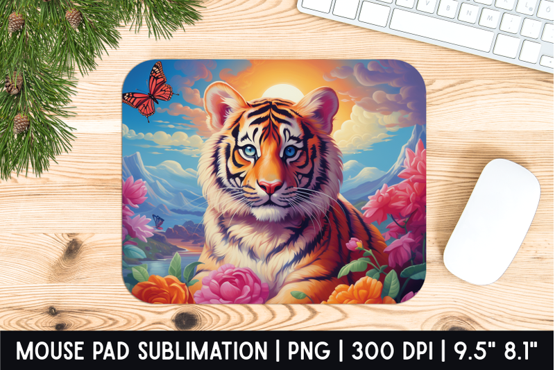 lion-mouse-pad-sublimation-designs-mousepad