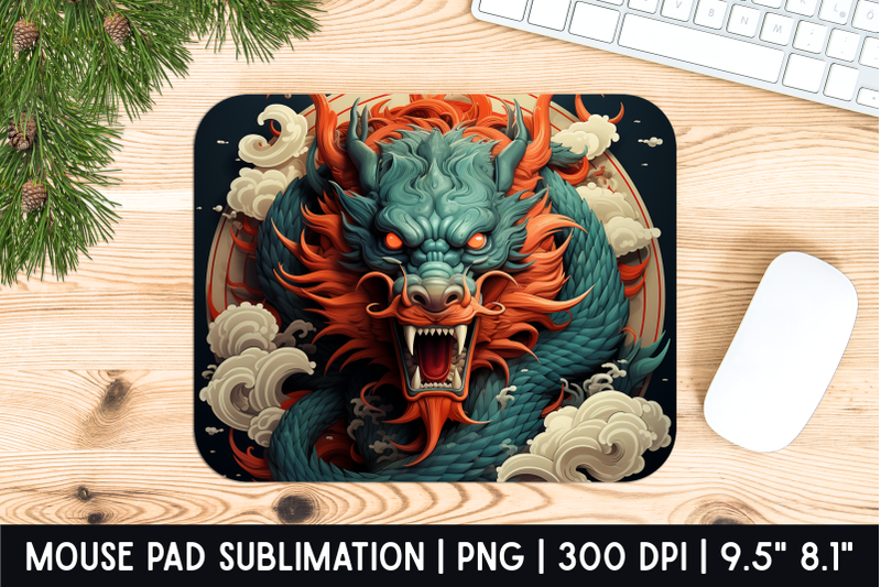 dragon-mouse-pad-sublimation-designs-mousepad