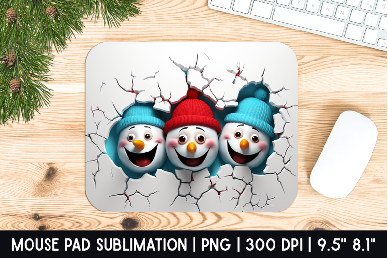 snowman-mouse-pad-sublimation-designs-mousepad