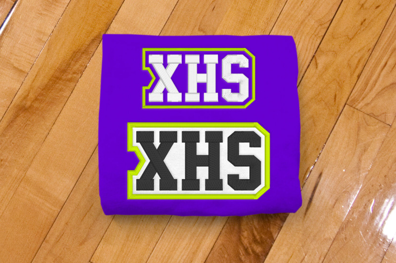 xhs-high-school-initials-embroidery