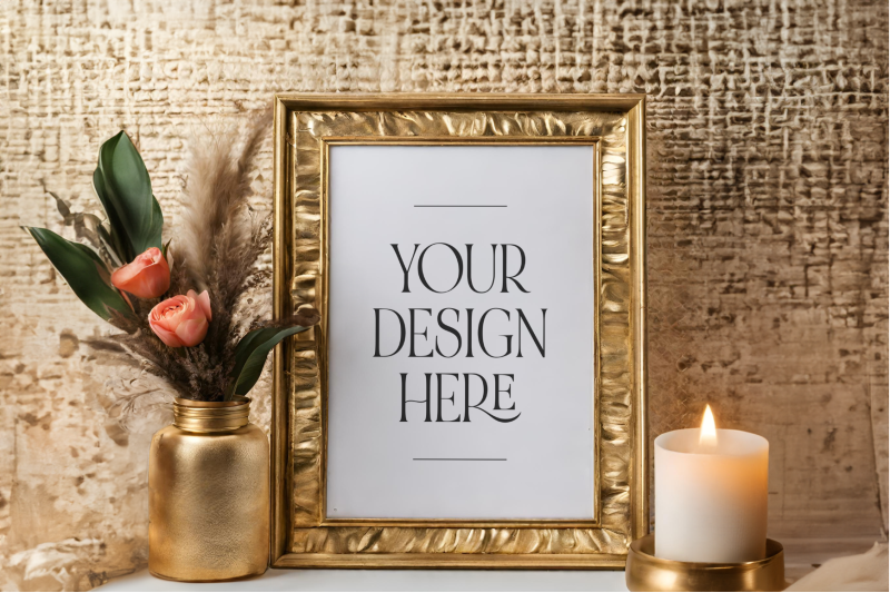 elegant-gold-frame-wedding-sign-mockup-table-sign-mockup