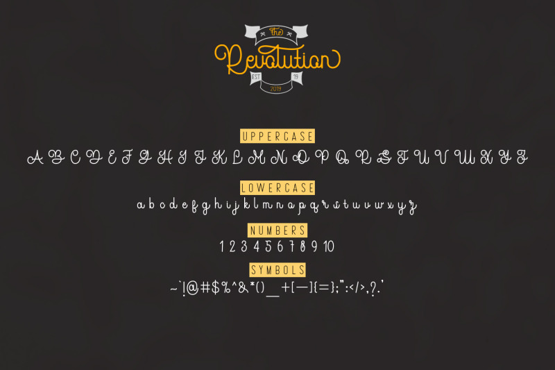the-revolution-4-font