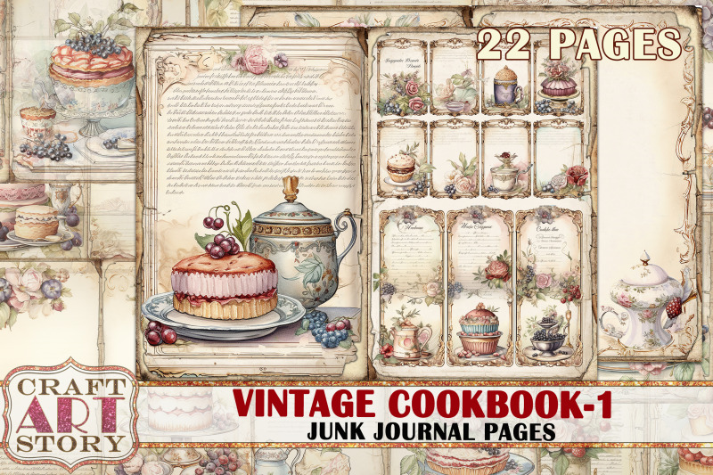 vintage-cookbook-junk-journal-cooking-pages-1