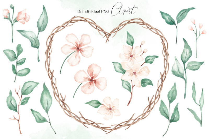 wedding-floral-heart-wreath