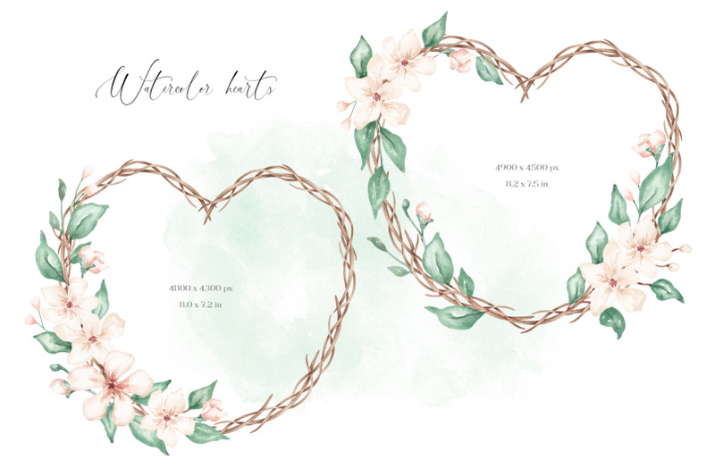wedding-floral-heart-wreath
