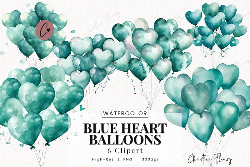 watercolor-blue-heart-balloons-clipart