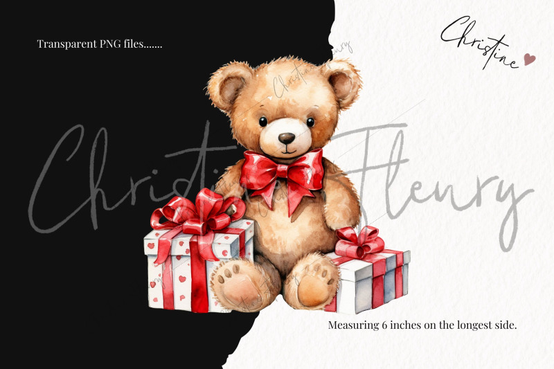 watercolor-valentine-teddy-bears-clipart