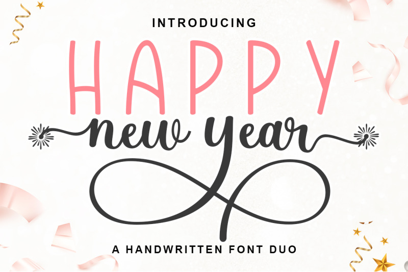 happy-new-year-font-duo