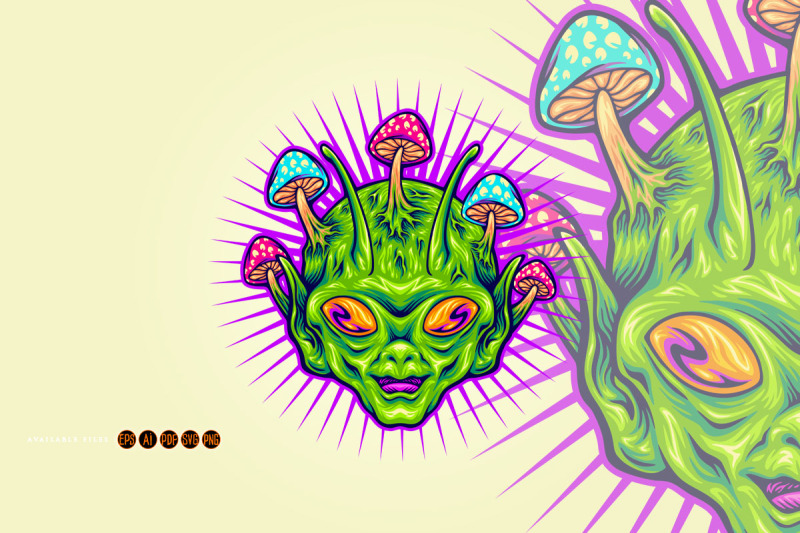 psychedelic-extraterrestrial-mushroom-head-explorations