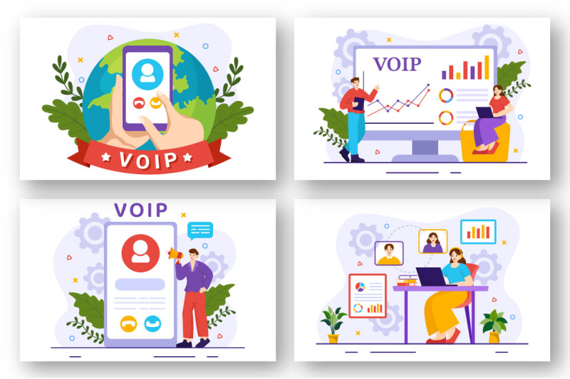 12-voip-or-voice-over-internet-protocol-illustration