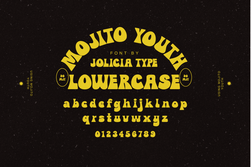 mojito-youth-vintage-retro-font