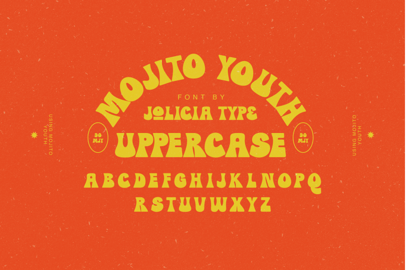 mojito-youth-vintage-retro-font