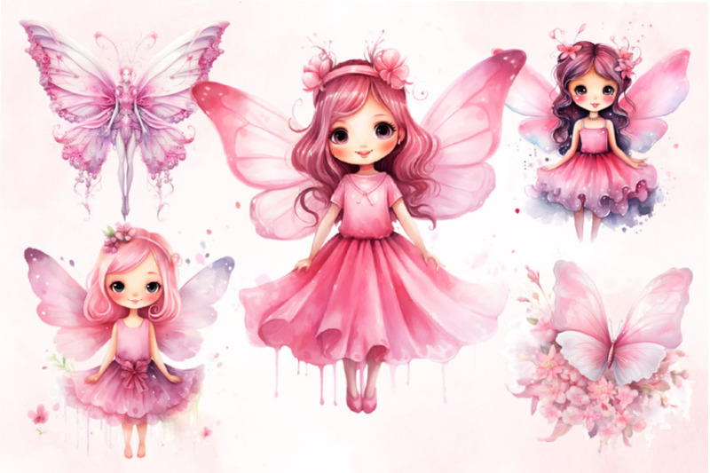 watercolor-fairies-and-butterflies-clipart