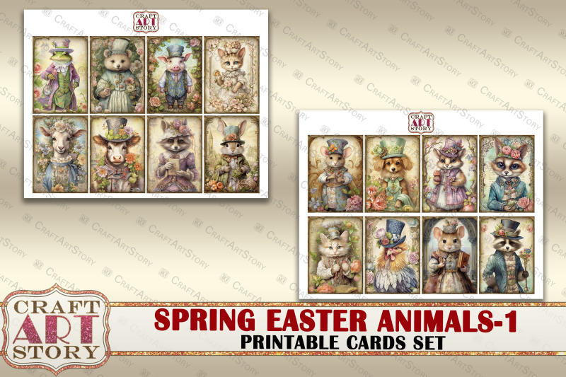 vintage-spring-easter-printable-cards-set-1-printables