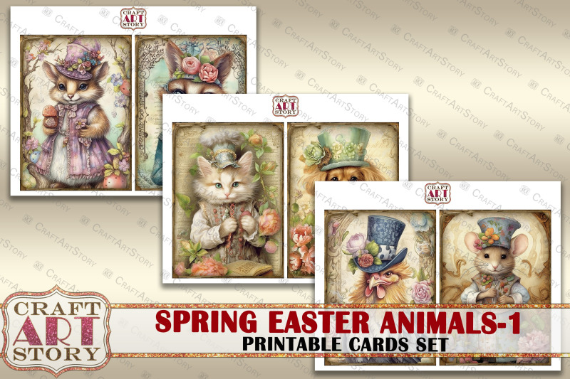 vintage-spring-easter-printable-cards-set-1-printables