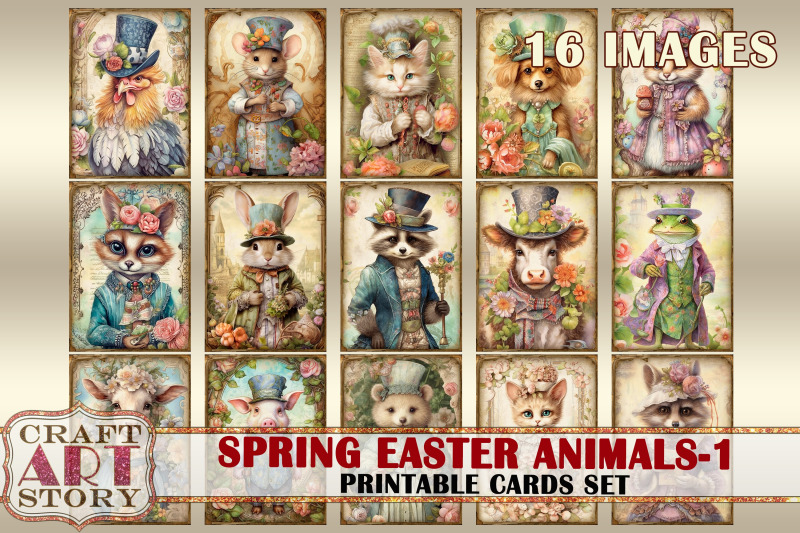 vintage-spring-easter-printable-cards-set-1-printables