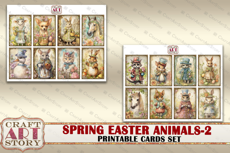 vintage-spring-easter-printable-cards-set-2-printables