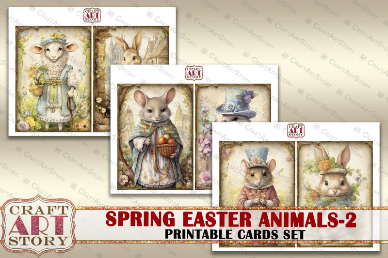 vintage-spring-easter-printable-cards-set-2-printables