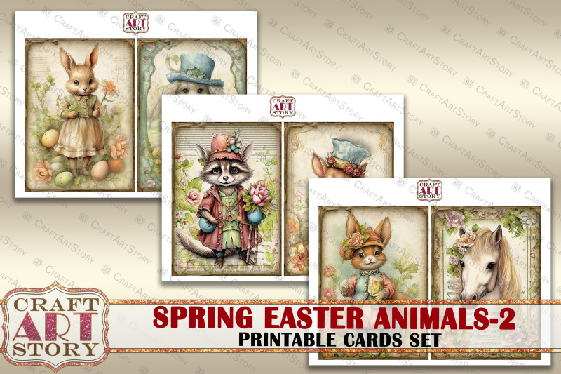 vintage-spring-easter-printable-cards-set-2-printables