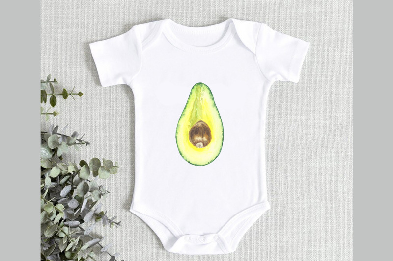 watercolor-avocado-clipart-fruit-tropic