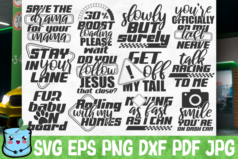 funny-car-stickers-svg-bundle