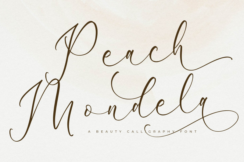 peach-mondela-beauty-calligraphy-font