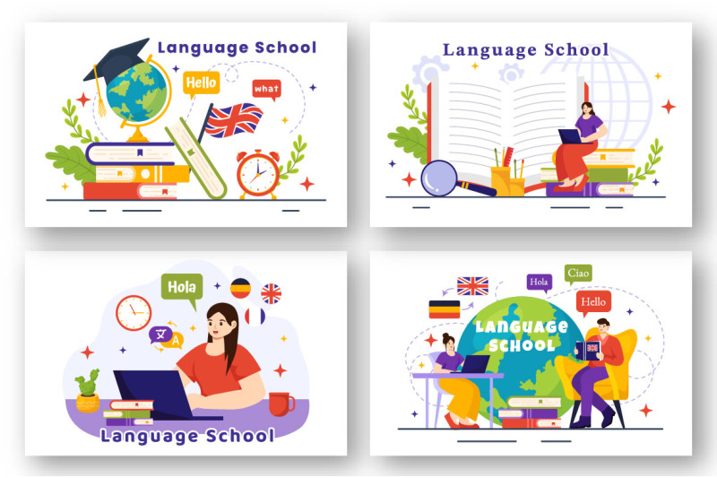 12-language-school-illustration