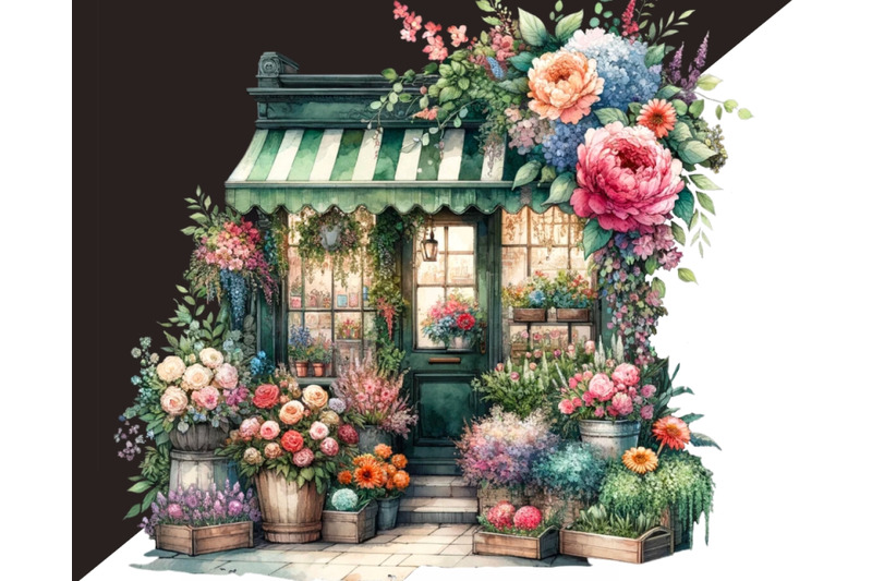 floral-shop-watercolor-flowers-for-junk-journal