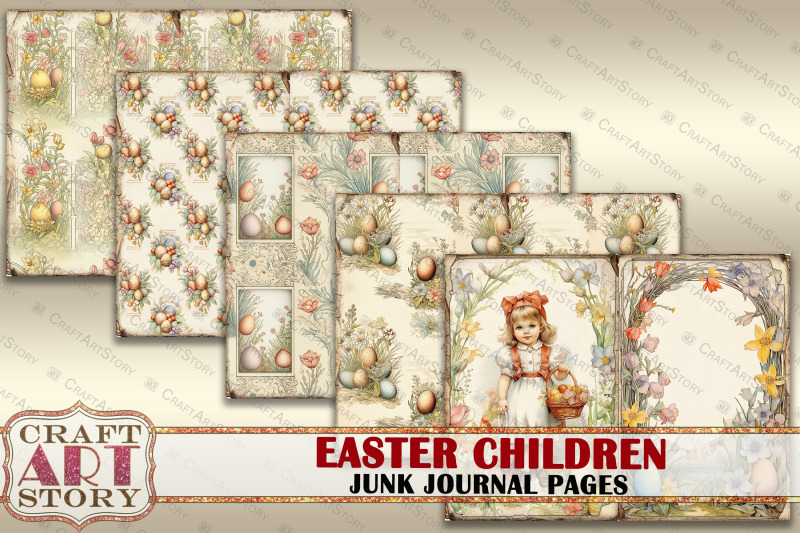 easter-children-junk-journal-kit-printable-collage-pages