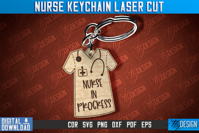 nurse-keychain-laser-cut-design-nurse-laser-cut-cnc-file