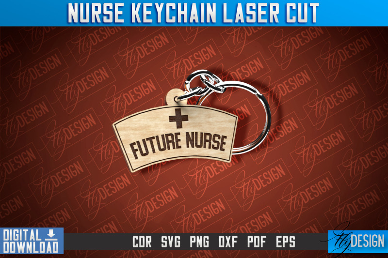 nurse-keychain-laser-cut-design-nurse-laser-cut-cnc-file